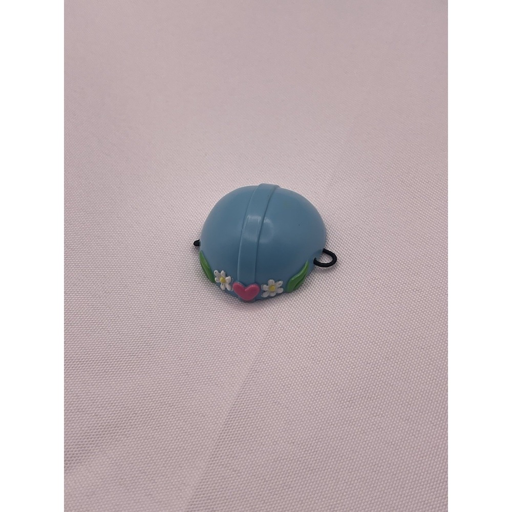 Barbie Doll Bike/Bicycle/Scooter/skateboard Blue Helmet With Chin Strap